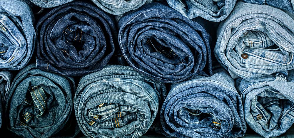 Denim world map